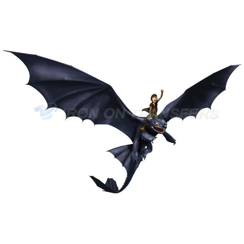 How to Train Your Dragon Iron-on Stickers (Heat Transfers)NO.3328